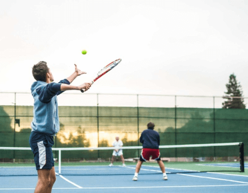 Synthetic Grass Tennis Court (3)