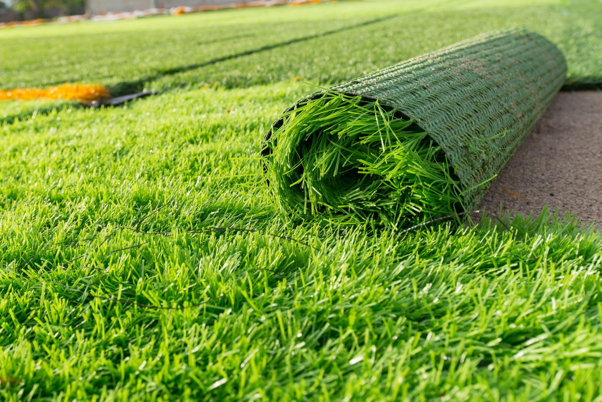 artificial grass base material