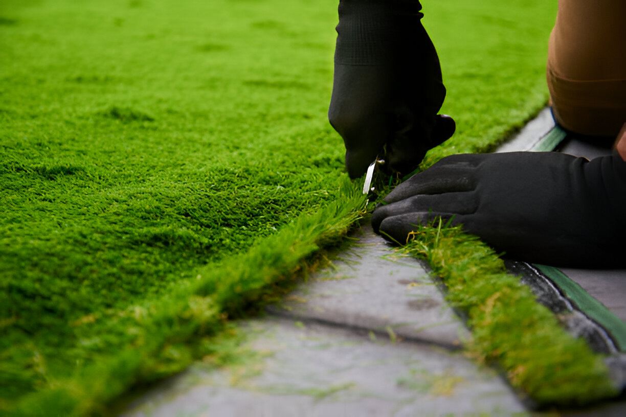 install artificial grass